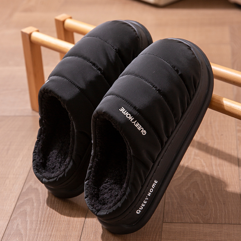 Men'S Shoes Water Resistant - Novos chinelos masculinos de inverno: antiderrapantes,