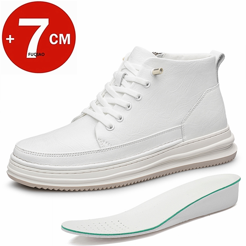 Men'S Shoes Increase Height - Tênis Masculino Casual Esportivo de Couro