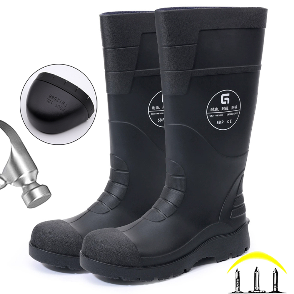Botas de Mineração Impermeávei - Men'S Shoes Water Resistant avaliação e preço