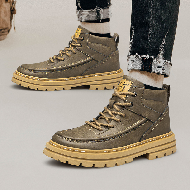 Sapatos masculinos para aument - Men'S Shoes Water Resistant avaliação e preço