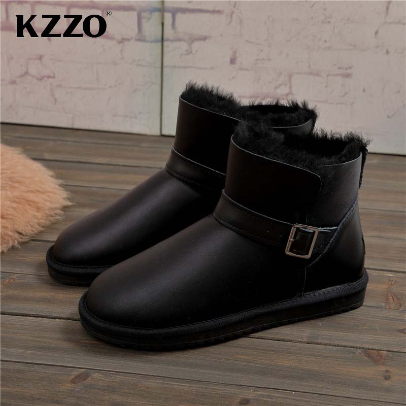 KZZO 2026 Novas Botas de Neve  - Men'S Shoes Hey Dude avaliação e preço