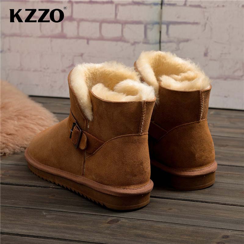 KZZO 2026 Novas Botas de Neve  - Men'S Shoes Hey Dude avaliação e preço