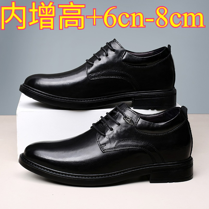 Sapatos Casuais de Couro para  - Men'S Shoes Increase Height avaliação e preço