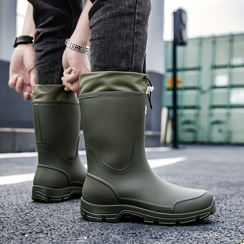 Botas de chuva impermeáveis ma - Men'S Shoes Water Resistant avaliação e preço